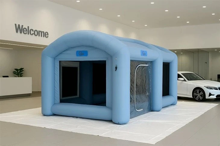 Custom Inflatable Car Spray Paint Tent suppliers